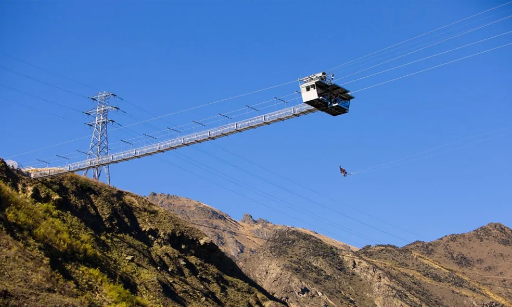 Nevis Thrillogy - Jump, Swing & Catapult Combo Queenstown| Everything New Zealand -6