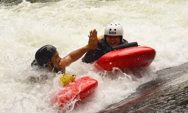 White Water Sledging - Kaitiaki Adventures