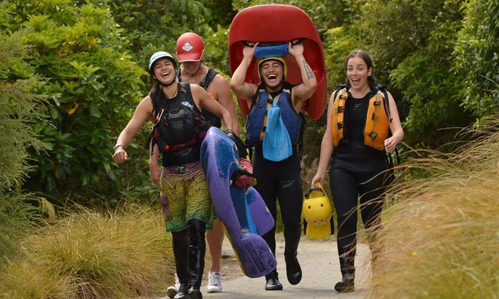 White Water Sledging | Kaitiaki Adventures, Rotorua-4