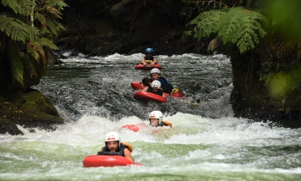 White Water Sledging | Kaitiaki Adventures, Rotorua-5