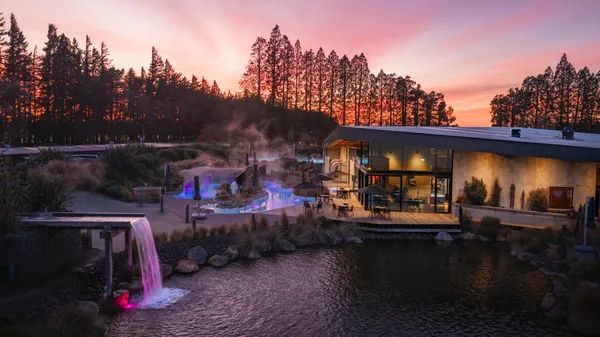 Family Friendly Pools at Opuke Hot Pools
