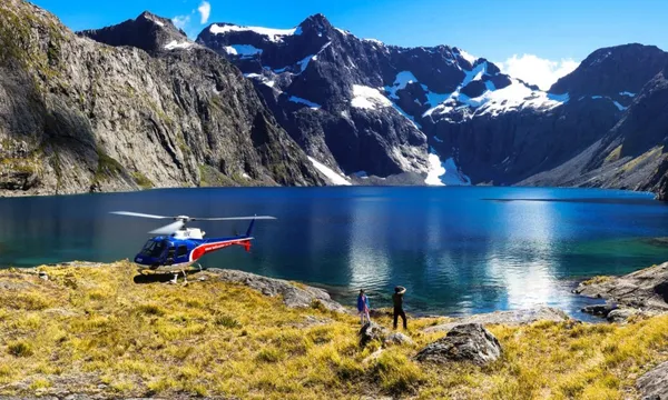 Heli Flight from Queenstown & Milford Sound Cruise