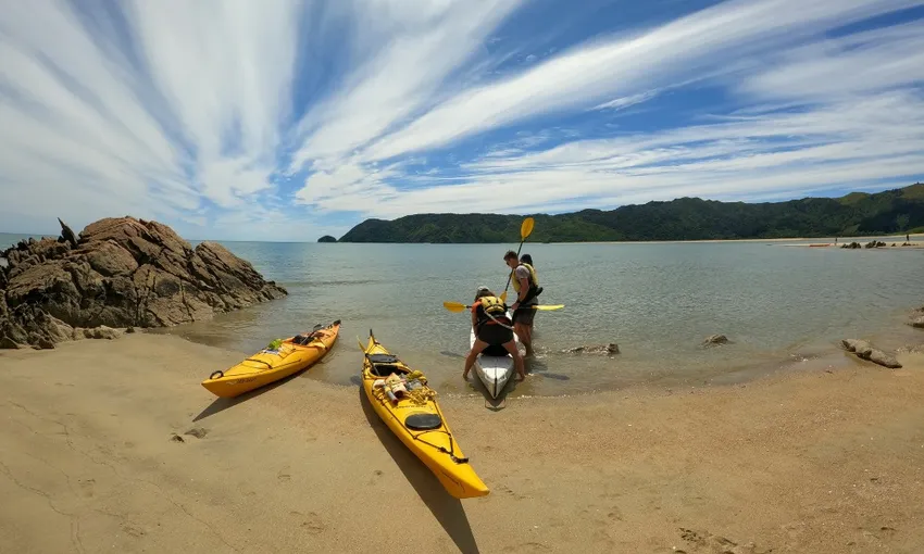 Half Day Golden Bay Freedom Kayak, Abel Tasman | Everything New Zealand