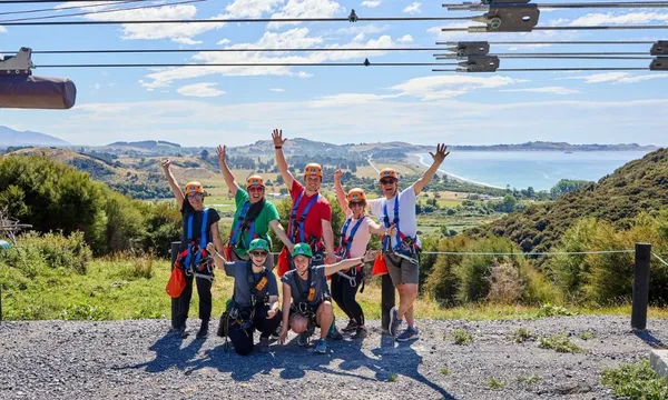 Zipline Adventure & 4x4 Tour, 4 Hours - Kaikōura