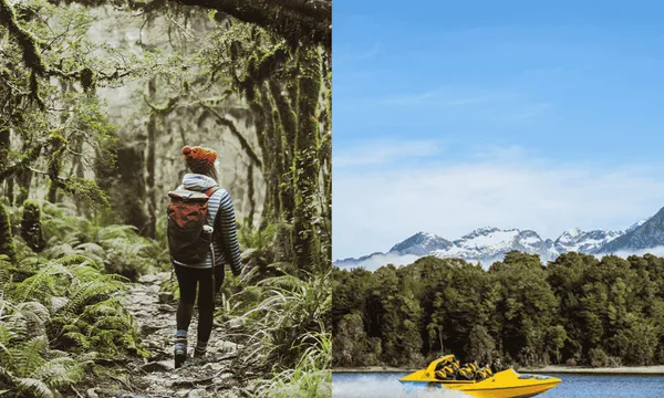 Kepler Track Guided Walk & Jet Boat from Te Anau