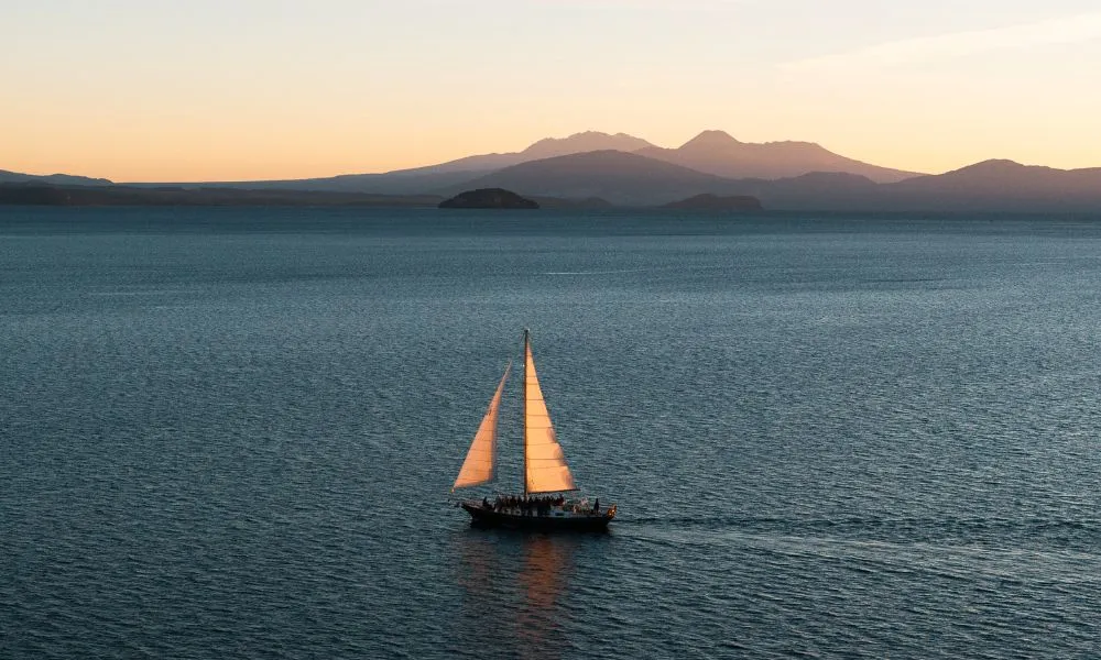 2.5 Hour Sunset Cruise on Lake Taupo | Everything New Zealand-7