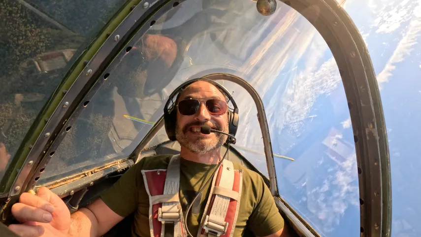 Aerobatic Warbird Flight, 25 Minutes - Camden