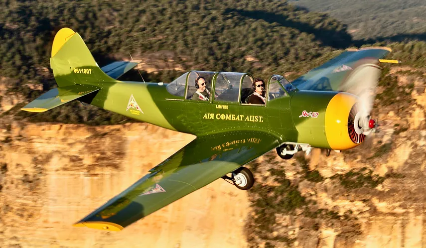Aerobatic Warbird Flight, 25 Minutes - Camden