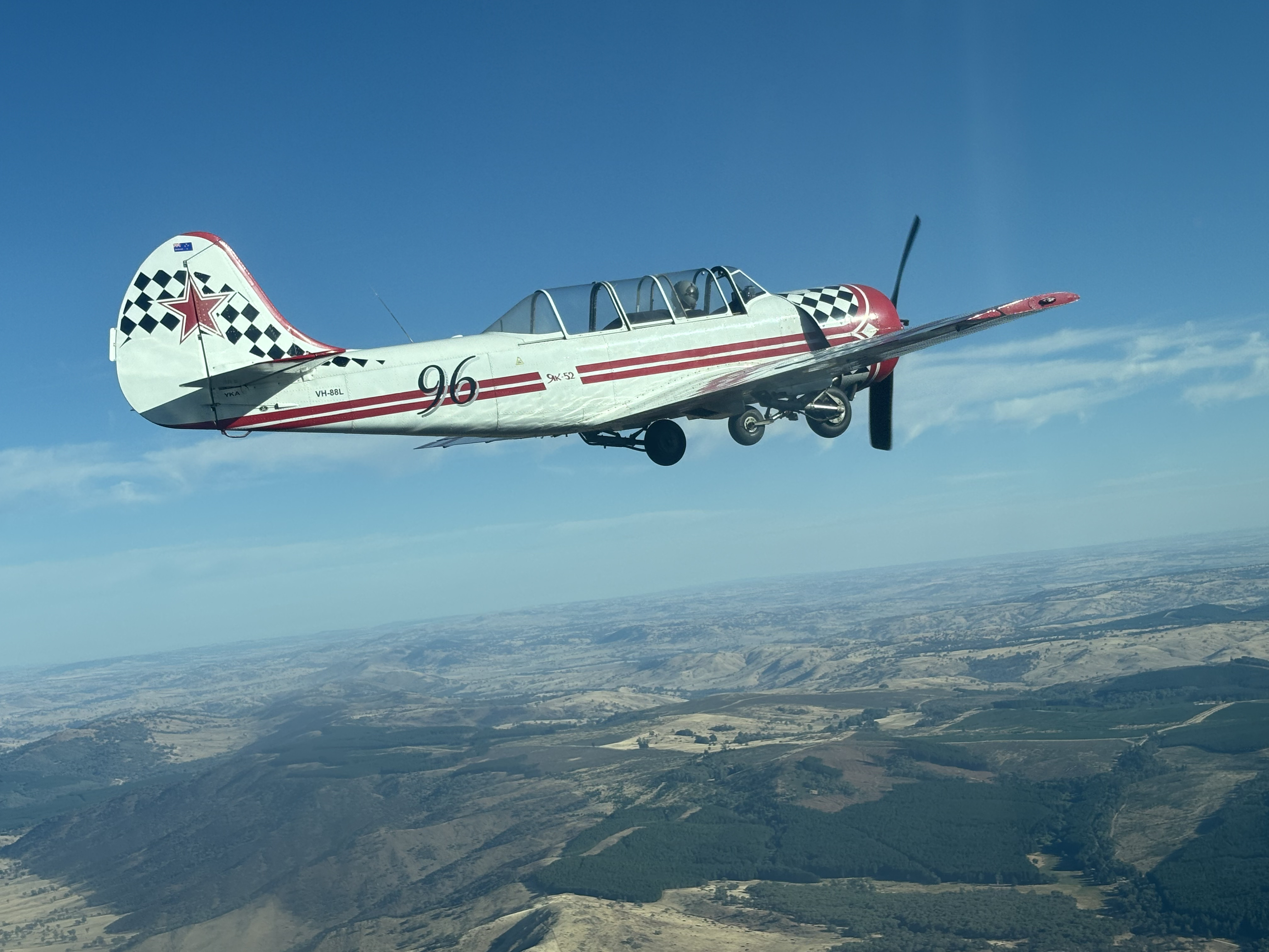 Aerobatic Warbird Flight, 35 Minutes - Camden