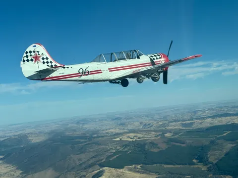Aerobatic Warbird Flight, 35 Minutes - Camden