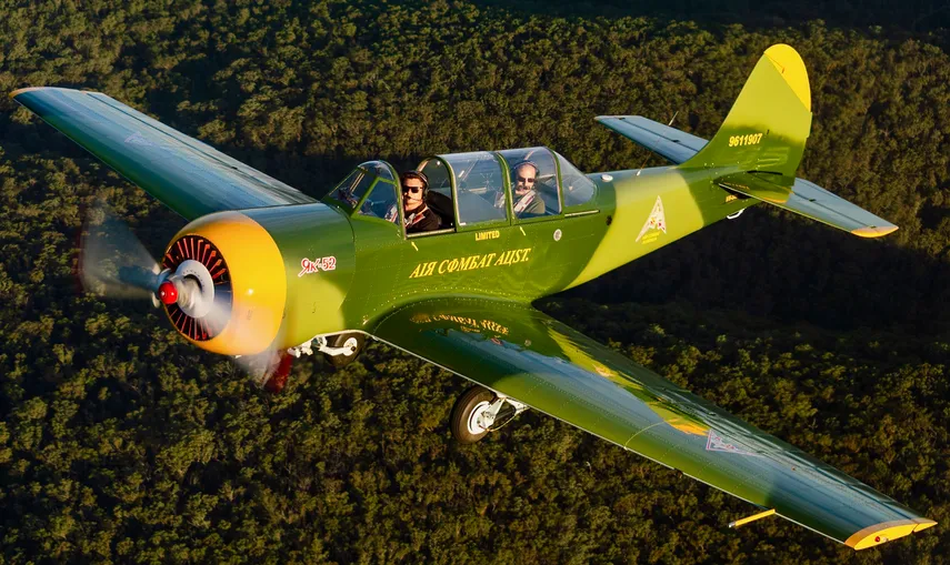 Aerobatic Warbird Flight, 35 Minutes - Camden