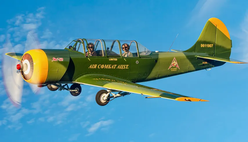 Aerobatic Warbird Flight, 35 Minutes - Camden