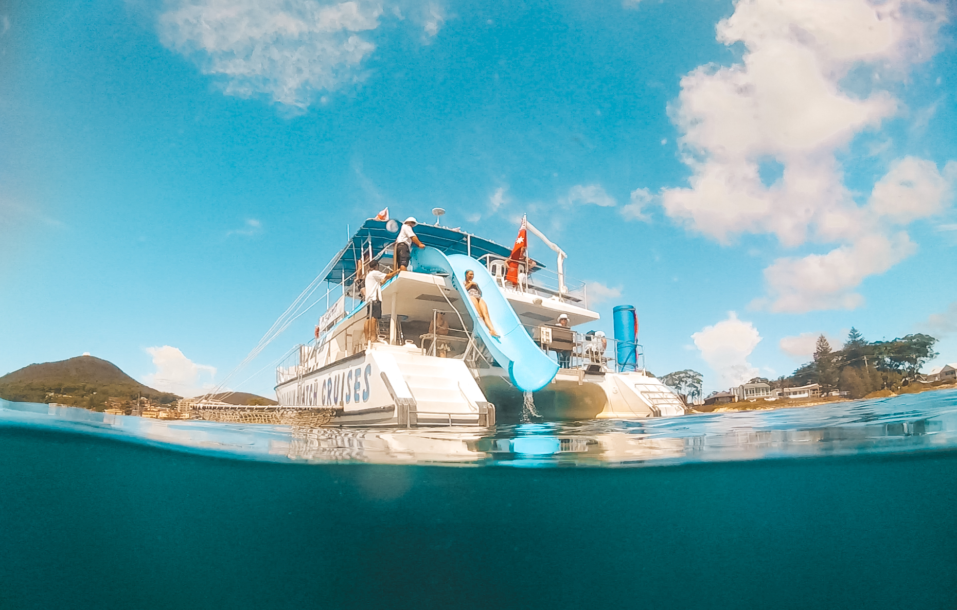 Splash and Slide Dolphin Cruise, 2 Hours - Port Stephens
