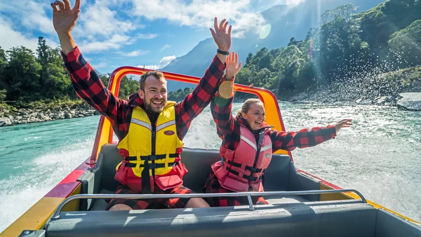 Waiatoto River Jet Boat and Forest Walk - 3 Hours | Experience Oz + NZ