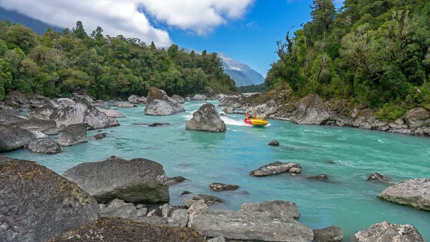Waiatoto River Jet Boat and Forest Walk - 3 Hours | Experience Oz + NZ