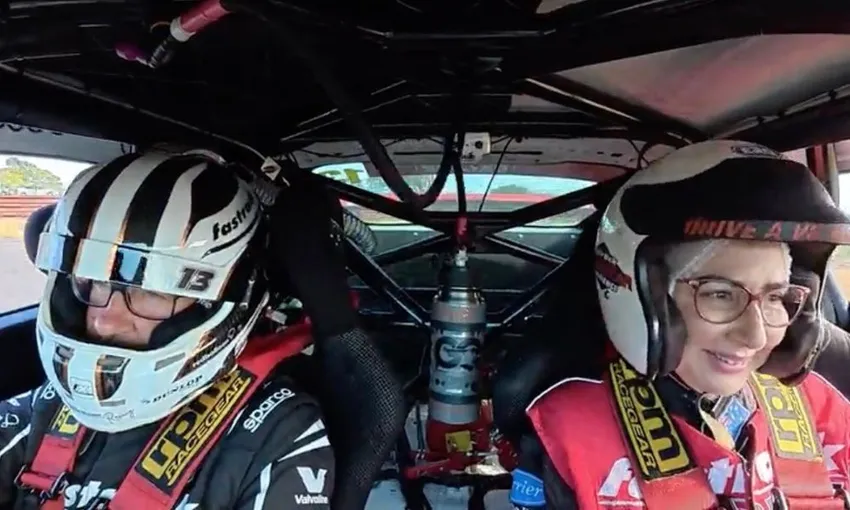 V8 Passenger Experience – 3 Hot Laps with Pro Commentary