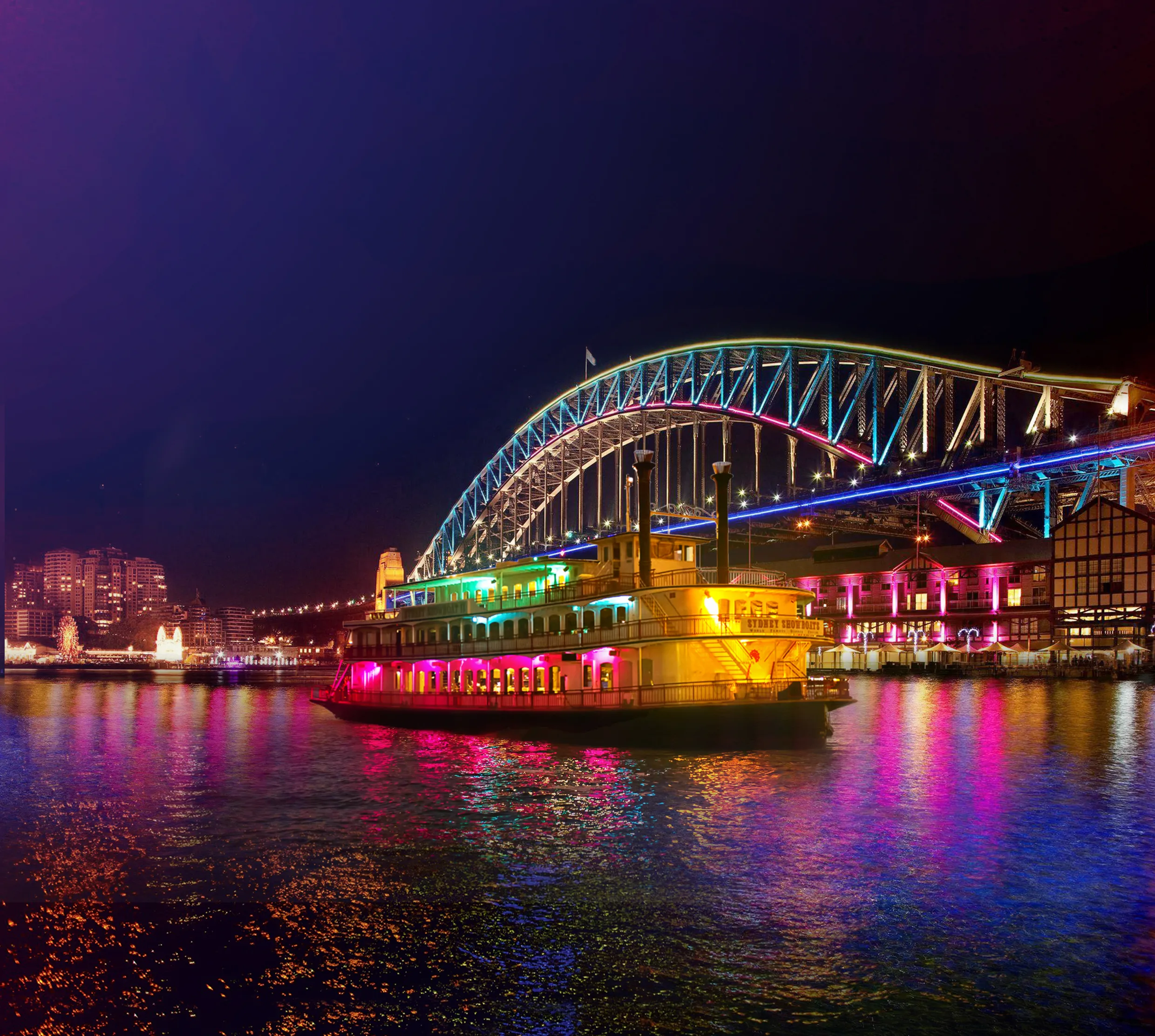 Vivid Sydney Cabaret Cruise with 3 Course Dinner | Experience Oz-6