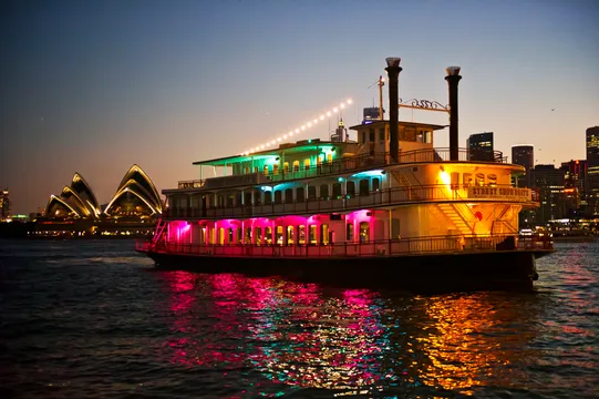 Vivid Sydney Cabaret Cruise with 3 Course Dinner - 3 Hours