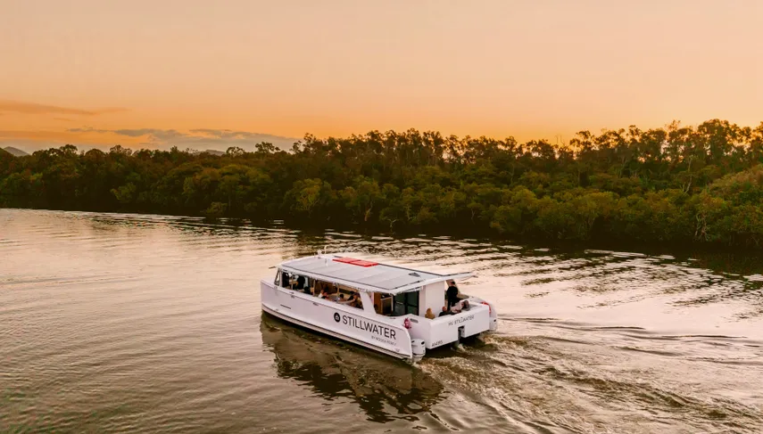 Noosa River Luxury Sunset Cruise - 90 Minutes | Experience Oz