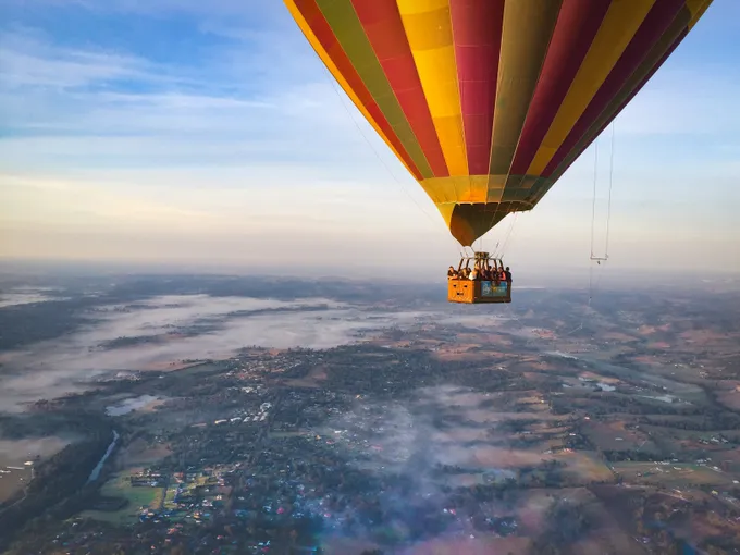 Camden Valley Hot Air Balloon, Sydney Transfers | Experience Oz