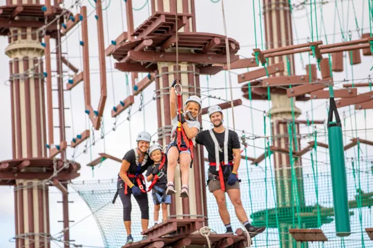 High Ropes Adventure Sunshine Coast - 2 Hours