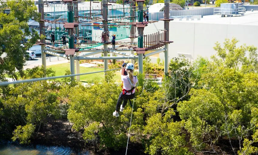 Maroochydore High Ropes Adventure Park - Book Now | Experience Oz