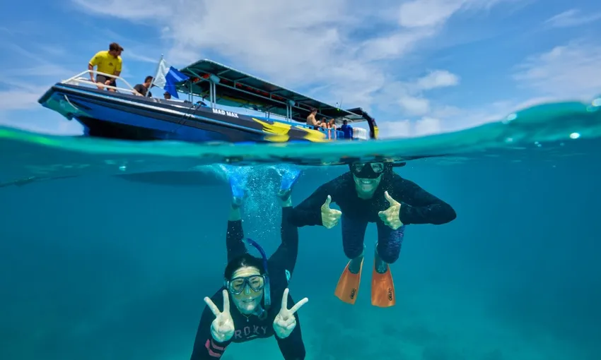 Scenic Flight, Boat & Snorkel, Half Day - Great Barrier Reef