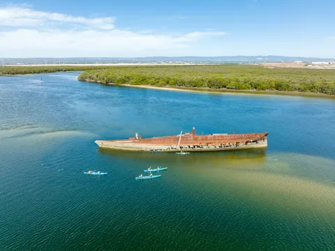 Dolphin Sanctuary & Ships Graveyard Kayak Tour