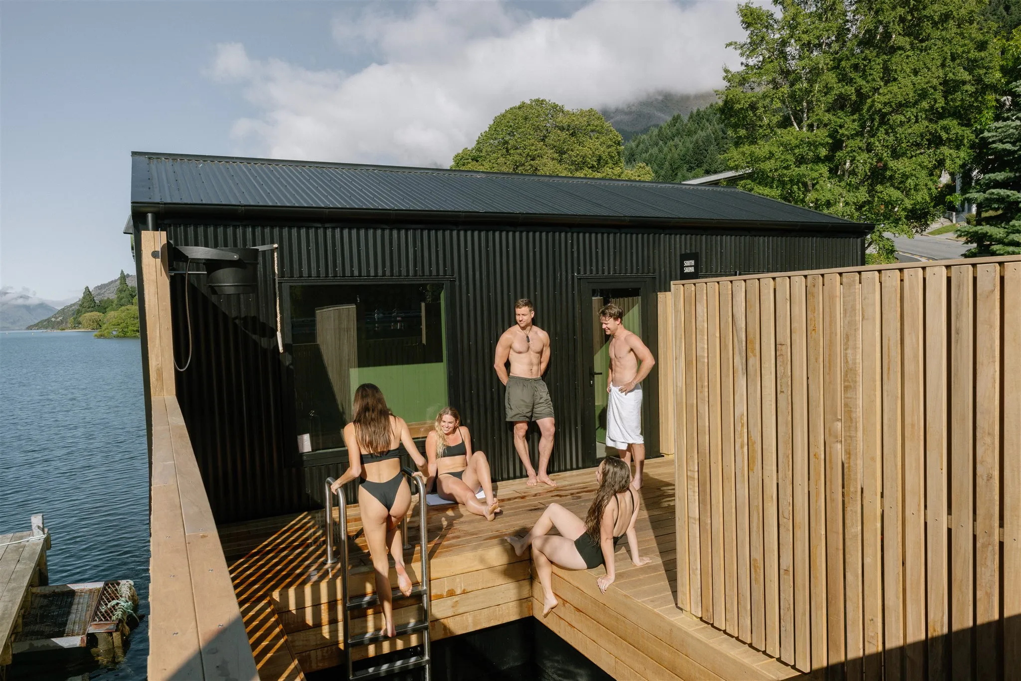 Queenstown Floating Sauna and Lake Plunge | Everything New Zealand -4