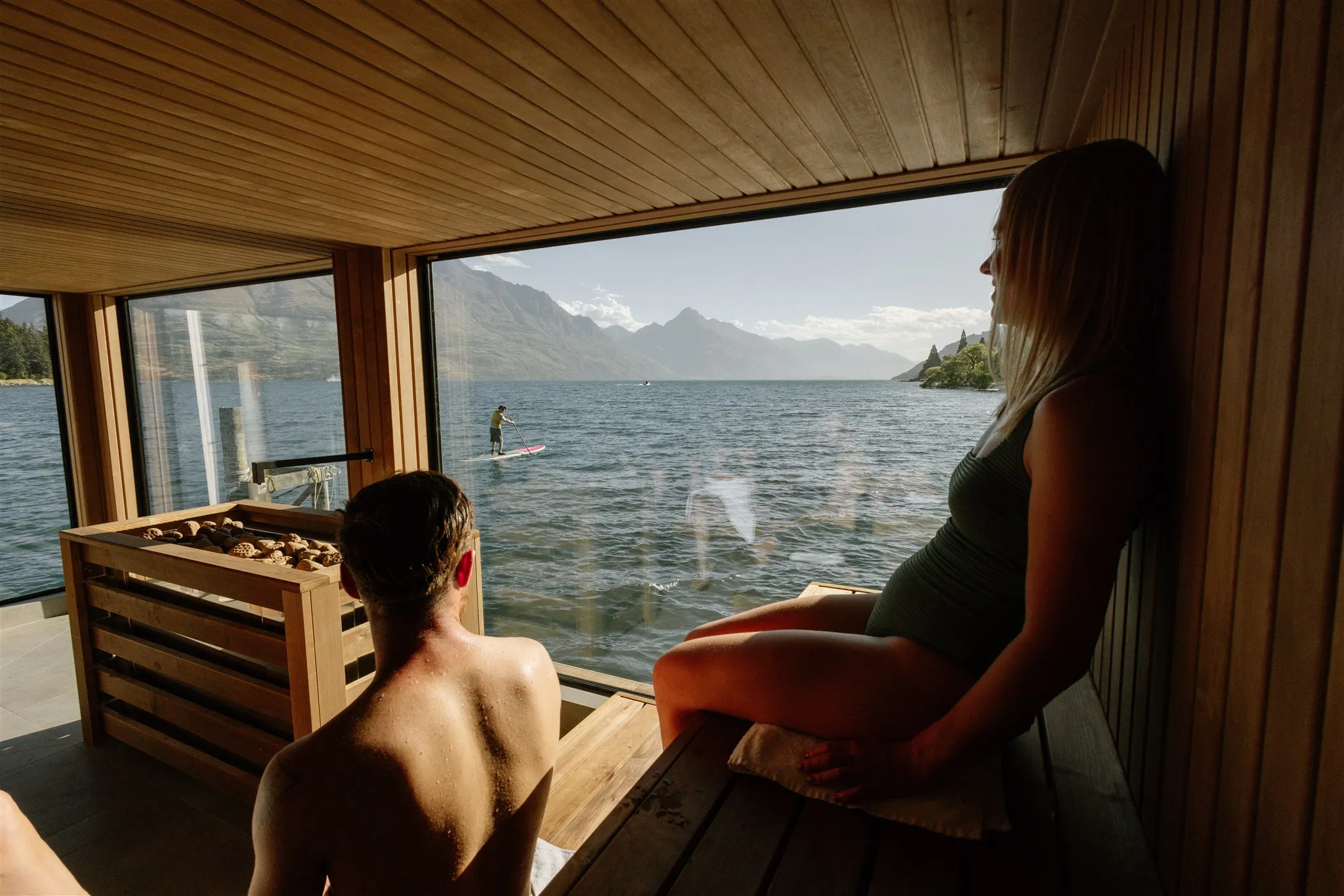 Queenstown Floating Sauna and Lake Plunge | Everything New Zealand -5