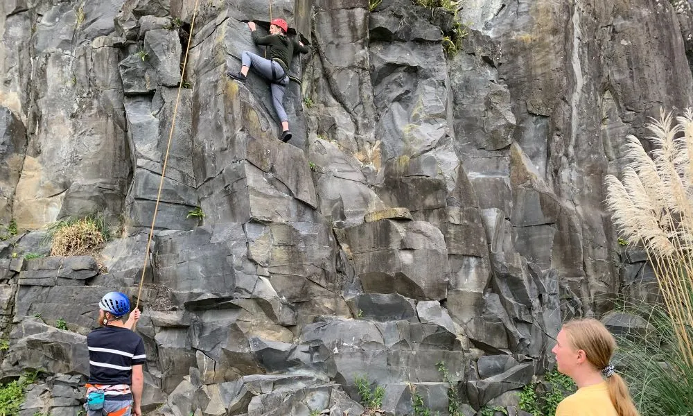 Guided Outdoor Rock Climbing Auckland | Everything New Zealand -2