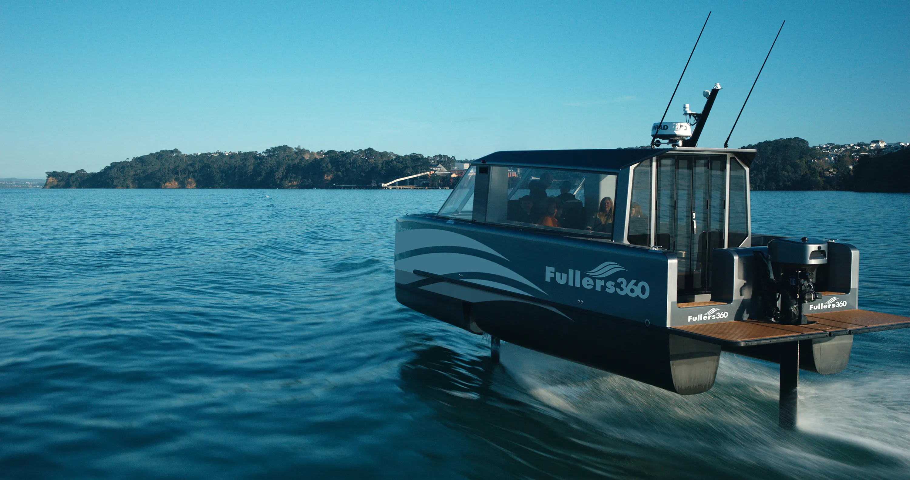 Electric Hydrofoil Harbour Cruise Auckland | Everything New Zealand -3