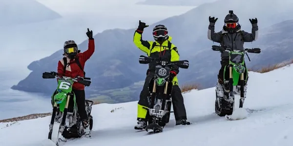 Private Heli Snowbike