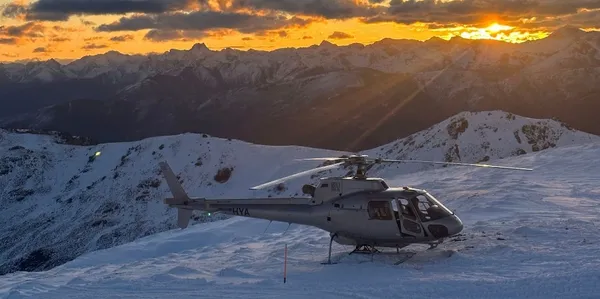 Private Heli Snowbike
