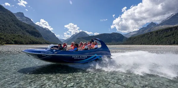 Dart River Jet Boat & Milford Helicopter Combo