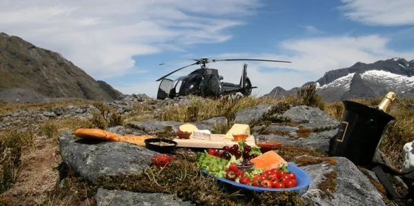 Gourmet Picnic in an Alpine Setting with Over The Top