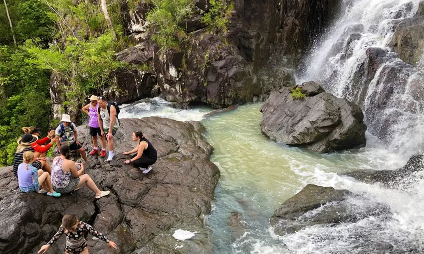 Explore Cedar Creek Falls, Half Day Beach Adventure - Airlie