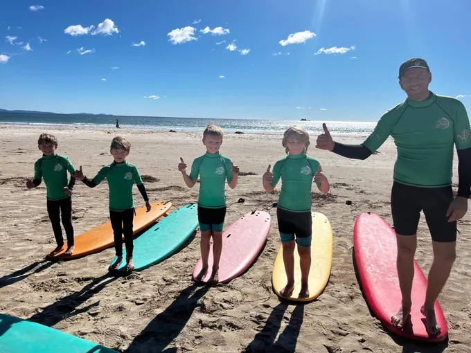 Group Surf Lesson, 2.5 Hours - Byron Bay