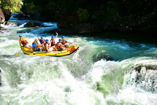 Tully River Rafting & Waterfall Combo from Cairns - 2 Days