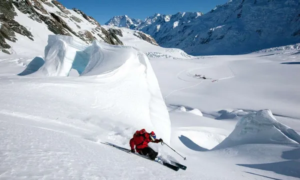 Ski the Tasman Glacier in Mt Cook