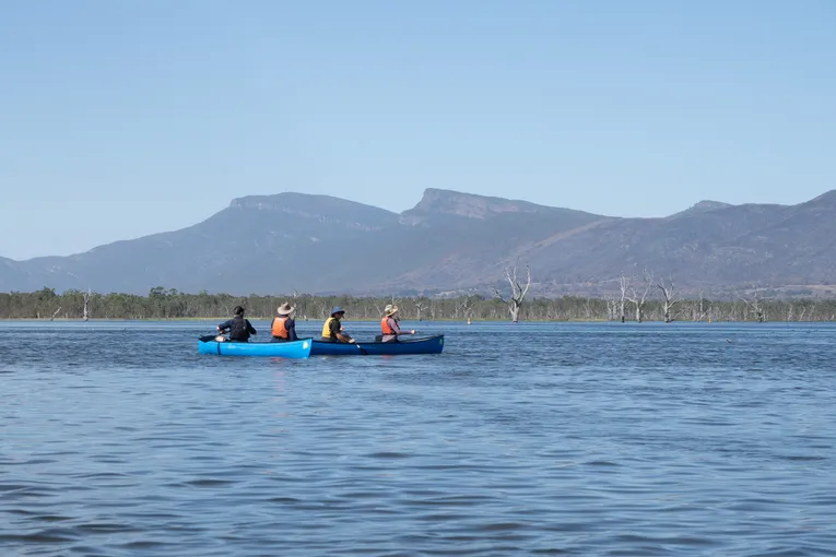 Lake Fyans Guided Canoe Tour, Twilight - 2 Hours | Experience Oz