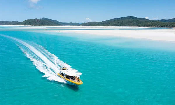 High Speed Jetboat & Snorkel, Full Day - Whitehaven Beach