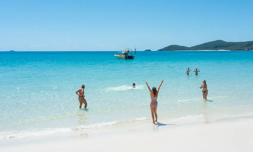 High Speed Jetboat & Snorkel, Full Day - Whitehaven Beach