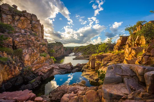 Kakadu & Katherine Helicopter Flight & Cruise - Full Day