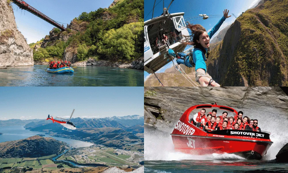 Awesome Foursome | Bungy Jet Heli Raft | Everything New Zealand-1