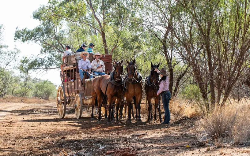 Longreach Cobb and Co Stagecoach Ride - 4 Hours | Experience Oz