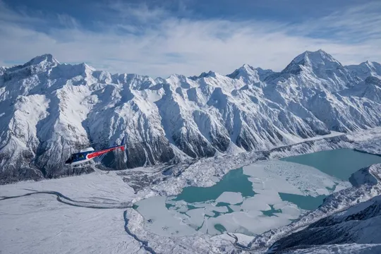 Mt Cook & The Glaciers 55 minute Scenic Helicopter Flight