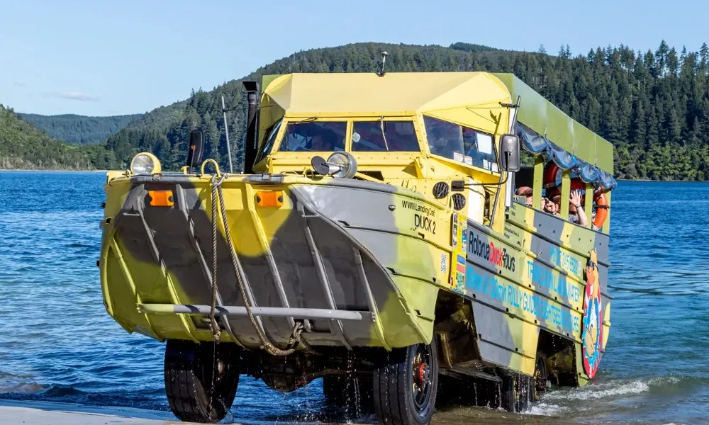 Rotorua Duck Tours |  Rotorua City & Lakes Tour  - Everything New Zealand-4