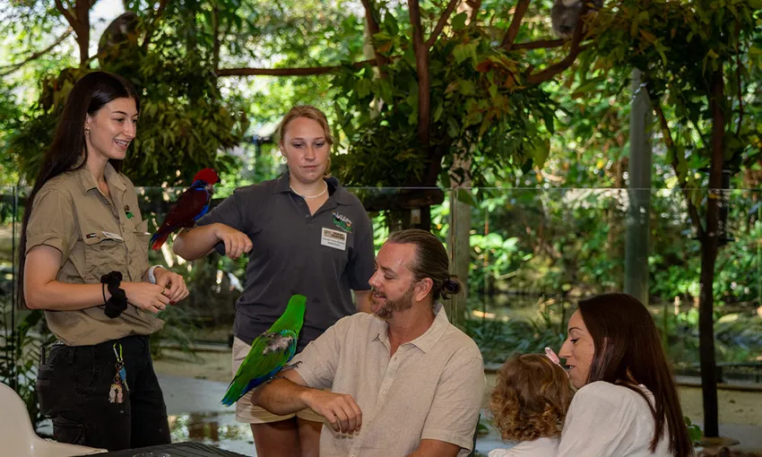 Wildlife Habitat Breakfast with Birds & Admission | Experience Oz