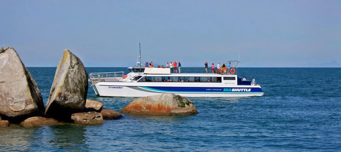 Abel Tasman Water Taxi | Half Day Abel Tasman Tour | Everything New Zealand-2